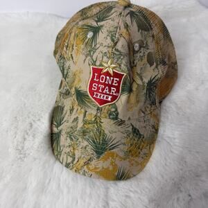 Adjustable Authentic Lone Star Camo‎ Trucker Hat-Rare